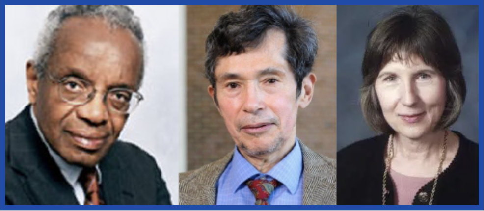 Professors Derrick Bell,  Richard Delgado, and Jean Stefancic